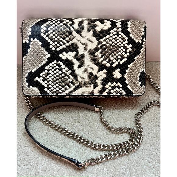 Kate Spade Snake skin leather shoulder bag - Picture 1 of 7